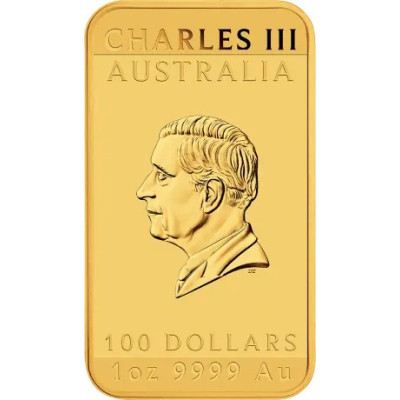 Dragon Rectangular (2025) - 1 Oz - Gold Coin