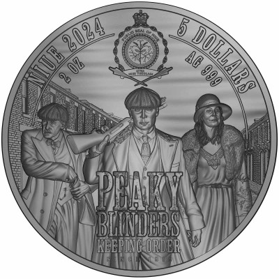 Peaky Blinders - Arthur Shelby - 2 Oz - Silver Collector Coin