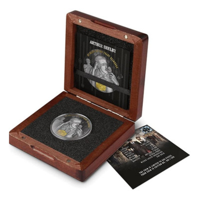 Peaky Blinders - Arthur Shelby - 2 Oz - Silver Collector Coin