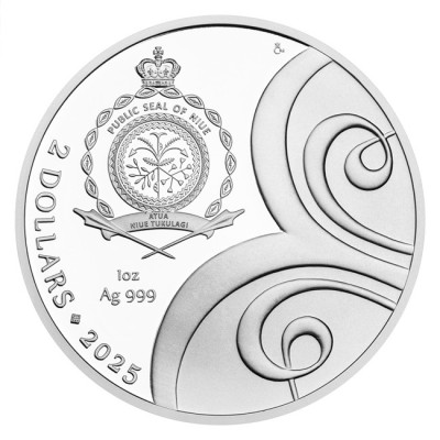 Nelilehti (2025) - 1 Oz - Hopeinen keräilykolikko (toimitus 10.7.2025)