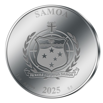 In memoriam - Paavi Franciscus - 1 Oz - hopeinen keräilykolikko