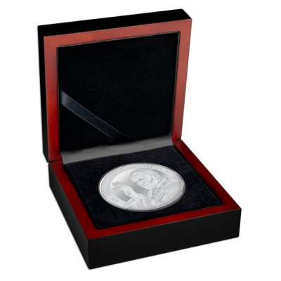 In memoriam - Paavi Franciscus - 1 Oz - hopeinen keräilykolikko