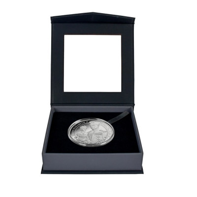 Kuningas Kaarle III. ja kuningatar Elisabet II. - 1 Oz - hopea Proof keräilykolikko (toimitus 20.7.2025)