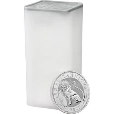 Brittiläinen leijona (2025) - 1 Oz - hopeinen sijoituskolikko