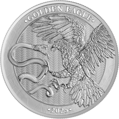 Malta Golden Eagle (2025) - 1 Oz - hopeinen sijoituskolikko