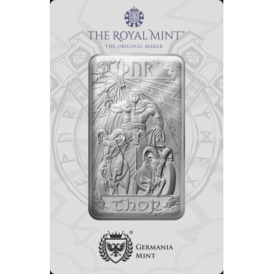 Norse Gods - Thor - 10 Oz - hopea sijoitus harkko