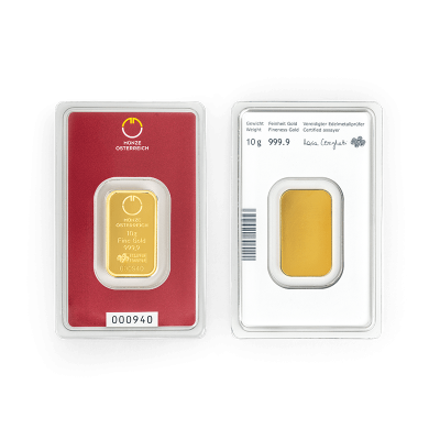 Münze Österreich 10g - Sijoituskultaharkot