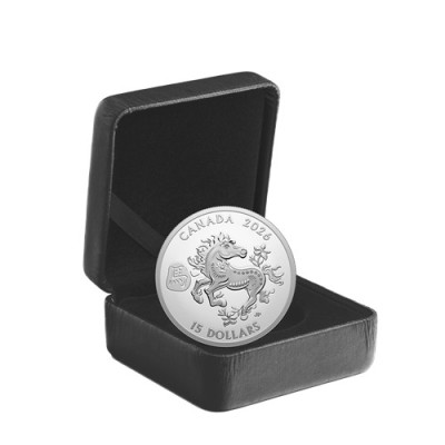 Lunar Horse (2026) - 1 Oz hopeinen keräilykolikko