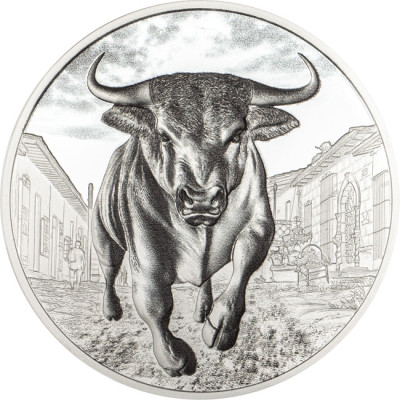 Seitsemän kuolemansyntiä - viha (2025) - 1 Oz - hopea Proof keräilykolikko (toimitus 5.10.2025)