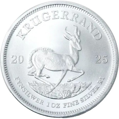 Krugerrand (2025) - 1 Oz - hopeinen sijoituskolikko...