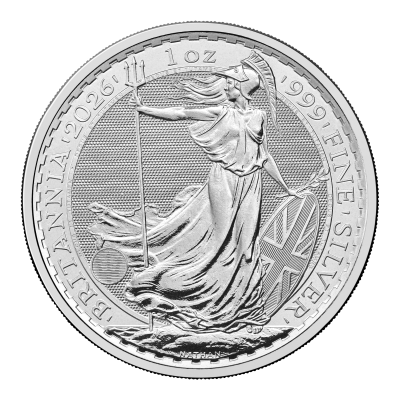 Britannia (2026) - 1 Oz - hopeinen sijoituskolikko