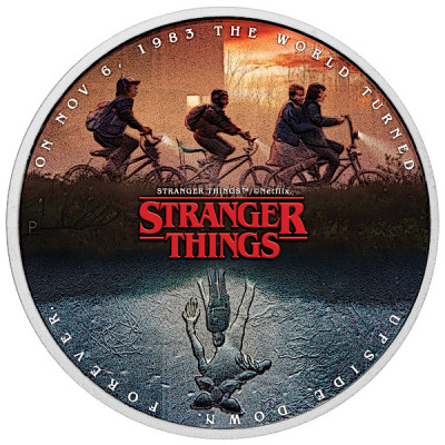 Stranger Things (2026) - 1 Oz hopeinen keräilykolikko