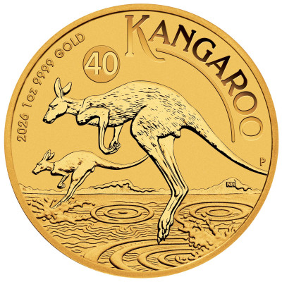 Australian kenguru (2026) - 1 Oz - kultakolikko