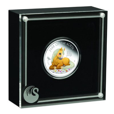 Lunar Baby Horse - 1/2 Oz - Silver Proof Collector Coin