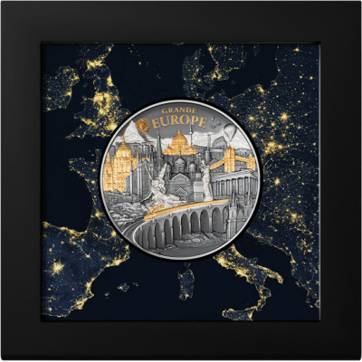 Grande Europe - 3 Oz - hopeinen keräilykolikko