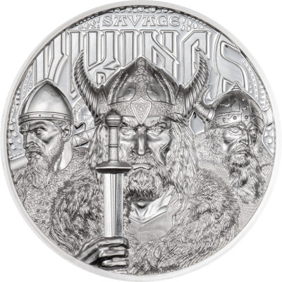 Wild Vikings - 1 Oz - hopeinen keräilykolikko