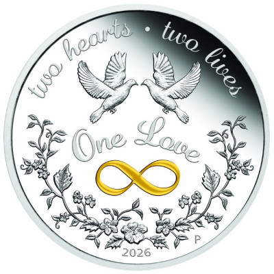 "One Love" 2026 - 1 Oz - hopeakolikko