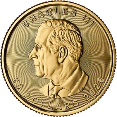 Maple Leaf (2026) - 1/2 Oz - kultakolikko