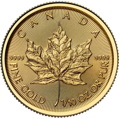 Maple Leaf (2026) - 1/10 Oz - kultasijoituskolikko