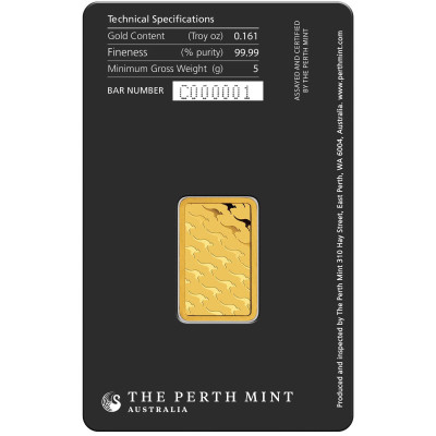 Perth Mint - Kenguru -5g- sijoituskultaharkko