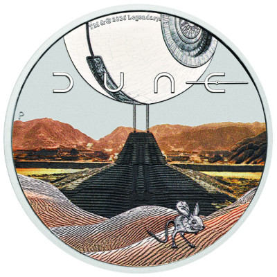 Dune (2026) - 1 Oz - hopeinen keräilykolikko