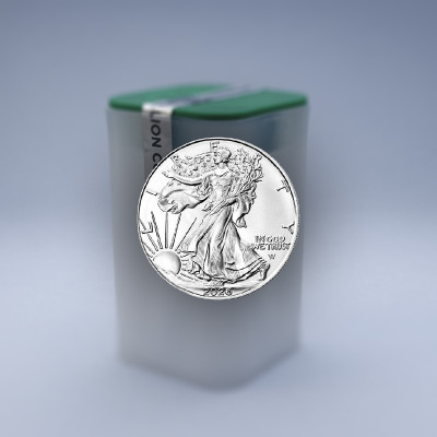 American Eagle 1 Oz putki, halkaisija 40,6 mm - tyhjä