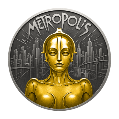 Metropolis (2025), sillent film classics - hopeinen...