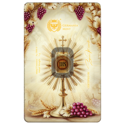 Germania Mint - 1g "First Holy Communion" II. - sijoituskultaa harkko