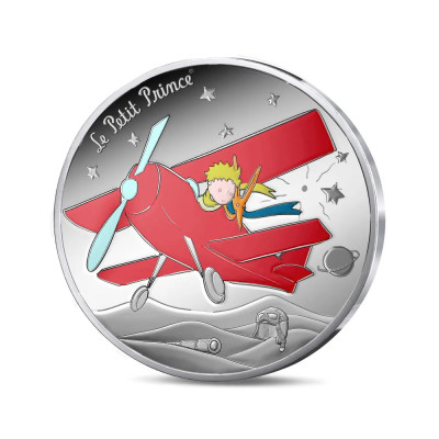 The Little Prince - Airplane - 22,5g - Silver Proof Collector Coin