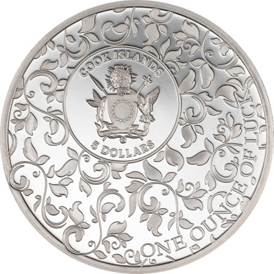 Ounce of Luck (2026) - 1 Oz hopea Proof keräilykolikko