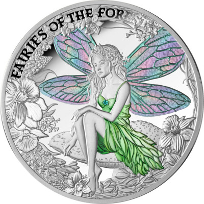 Metsäkeiju (2026) - 1 Oz - hopeinen keräilykolikko