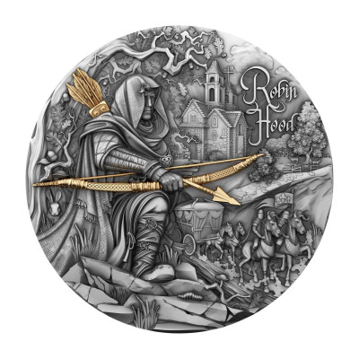 Robin Hood - 2 Oz - hopeinen keräilykolikko