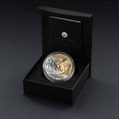 Kaunotar ja hirviö - 2 Oz - hopeinen keräilykolikko