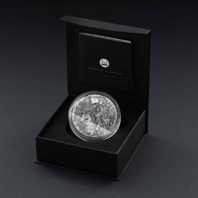 Jeanne d'Arc - 2 Oz - hopeinen keräilykolikko