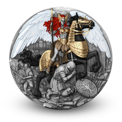Valkyrie - 2 Oz - hopeinen keräilykolikko