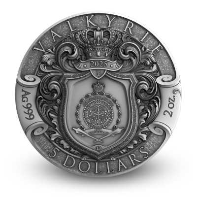 Valkyrie - 2 Oz - hopeinen keräilykolikko