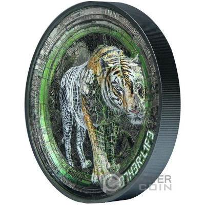 Tiger Other Life - 3 Oz - hopeinen keräilykolikko