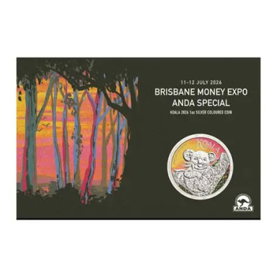 Koala Brisbane Expo (2026) – 1 unssi – hopeinen...