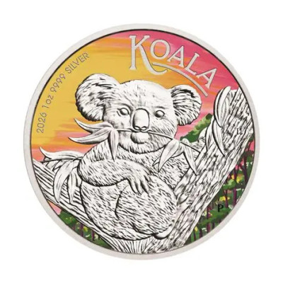 Koala Brisbane Expo (2026) – 1 unssi – hopeinen keräilykolikko