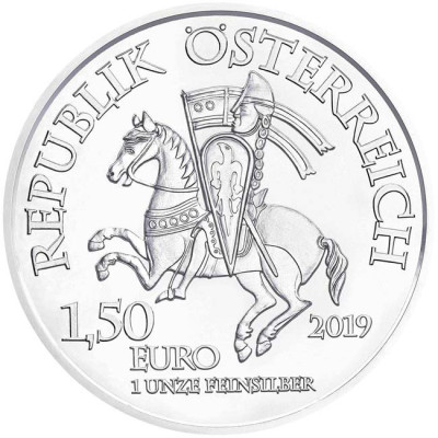 Wiener Neustadt (2019) – 1 unssi – hopeinen sijoituskolikko