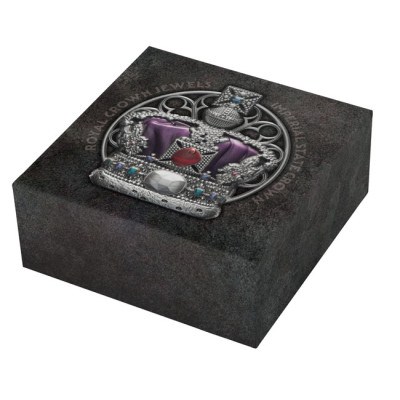 Imperial State Crown (2026) – 2 unssia – hopeinen proof-keräilykolikko