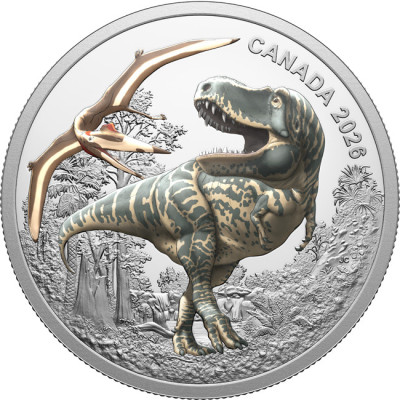 T-Rex (2026)  – 1 unssi – hopeinen keräilykolikko