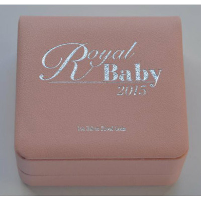 Royal Baby 2015  – 1 unssi – hopeinen proof-keräilykolikko