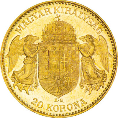 Unkari 20 Corona – kultainen sijoituskolikko