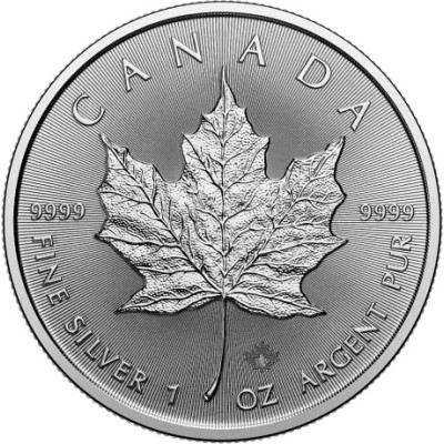 Maple Leaf (eri vuosikerrat) – 1 unssi – hopeinen...