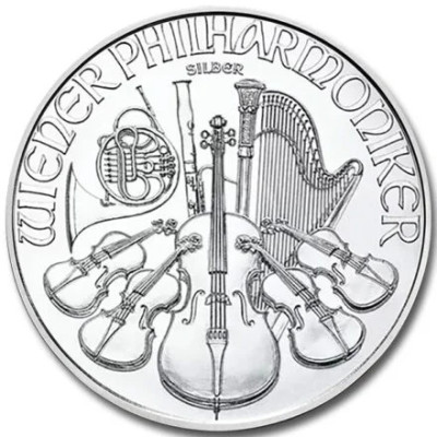Wienin filharmonikot (2027) – 1 unssi – hopeinen...